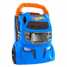 Conjunto Lançador e Pista - Hot Wheels - Porta Carros - Fun Divirta-se