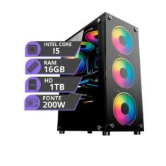 Pc Gamer Computador Cpu Intel I5 Hd 1tb Memoria Ram 16gb - MJB Informá