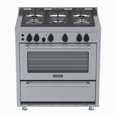 Fogao 5 Bocas Venax Temis Inox Gas GLP 127 V