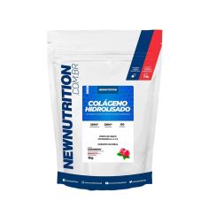 Colágeno Hidrolisado - 1000g Cranberry - NewNutrition