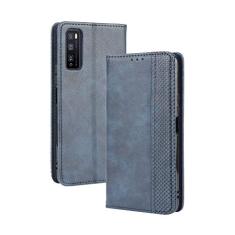 Capa para Huawei Enjoy 20 Pro, carteira de couro com suporte flip para Huawei Enjoy 20 Pro, capa magnética retrô para celular, capa carteira com compartimentos para cartões