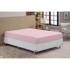 Lençol Queen Avulso Com Elástico Percal 100% Algodão - Elohim_Store, R