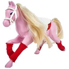 Cavalo Fazenda Animal Brinquedo Miniatura Com Acessórios - Apolo Brinq