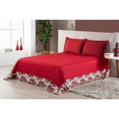 Jogo De Cama Colcha Casal Queen Vitória 3 Peças  - BruceBaby Bordados,