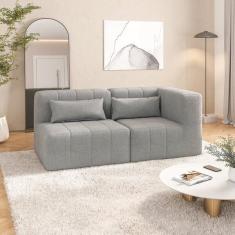 Sofá Modular De Canto 02 Módulos Easybox Cabecasa Madeiramade