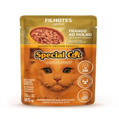 Ração Special Cat Sache Gatos Filhotes Frango 85g