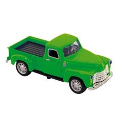 Miniatura Carrinho Chevrolet De Metal Pickup 3100 Verde (1950)