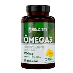Ômega 3-60 Caps - 1000mg (MEG 3) - Soldiers Nutrition