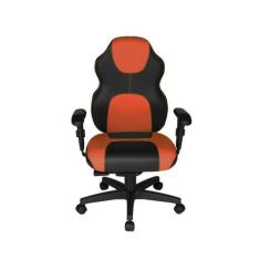 Cadeira Gamer Diretor Linha Gamer Racing Laranja - Design Office Móvei