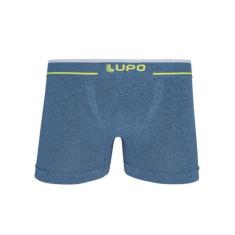Cueca  boxer lupo 0733-004, Azul, GG