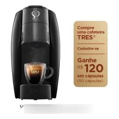 Cafeteira Espresso Lov Tres 3 Corações 1250w Preta 220v - Três Coraçõe