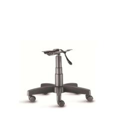 Base Para Cadeira Giratória Pistão A Gás Com Rodízios Preto