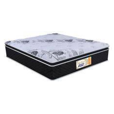 Colchão Queen Gazin 158x32x198cm - Densidade D28 Cr401b Preto/branco