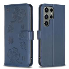 Capa carteira para Samsung Galaxy S24 Ultra, com 3 cartões e 1 compartimento para dinheiro, capa de telefone flip de couro PU à prova de choque compatível com Samsung Galaxy S24 Ultra 6,8 polegadas