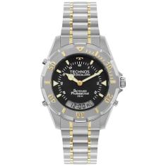 Relógio technos masculino skydiver bicolor - t20557s/5p