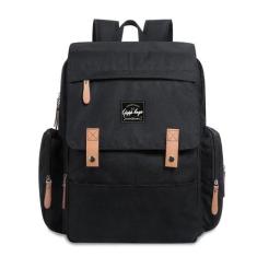 Mochila Bolsa Saída De Maternidade Menino Menina Impermeável Cor:Preto