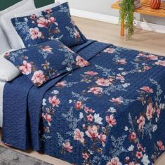 Jogo De Cama Solteiro Nyla Kit Cobre Leito Dupla Face 200 Fios Luxuoso