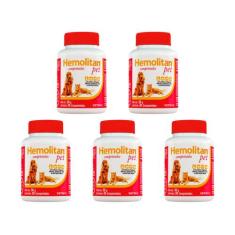 Hemolitan Pet 30 Comprimidos - Vetnil - 5 Unidades