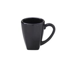 Xícara Elegance Para Café 80ml Preta em Policarbonato Linha Profissional Cook
