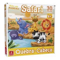 Quebra-cabeca 30 pecas safari - BRINCADEIRA DE CRIANCA