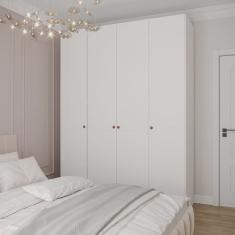 Guarda Roupas Modulado 4 Portas Americanas Hera Cabecasa Madeiramadeira