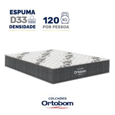 Colchão de Espuma D33 Ortobom Airtech 100 Casal 138cm