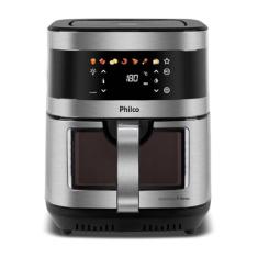 Air Fryer Philco 9L Visor Glass Painel Digital PAF90C 127
