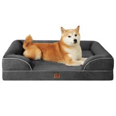 Cama ortopédica para cães EHEYCIGA Waterproof Memory Foam Large