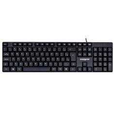 Teclado com fio OfficeEasy USB2.0 Preto - Maxprint