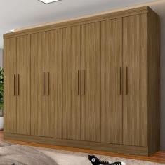 Guarda Roupa Casal Mariah 8 Portas Boreal - Moveis Arapongas - A Móvei