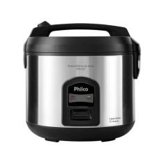 Panela de Arroz Elétrica Philco 12 xícaras 5L PPA95, Cinza e Preto, 22