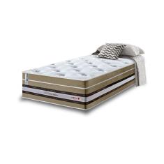 Colchão Solteiro de Molas Ensacadas Cama inBox Select Euro Soft 88x188x32 Bege