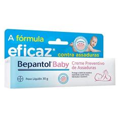 Bepantol Baby Creme Antiassaduras, Pomada Assadura Bebê, Fórmula Transparente, 30g