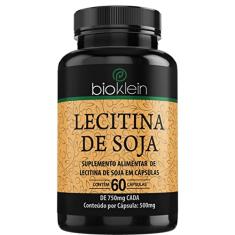 Bioklein Lecitina De Soja - 60 Cápsulas -