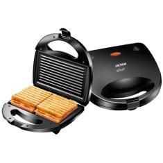 Sanduicheira/Grill Ultra S13 Preta 750W - Antiaderente