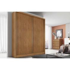 Guarda Roupas 2 Portas de Correr e 3 Gavetas Virtus/Toledo Cumaru - No