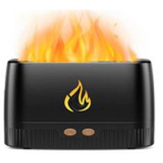 Umidificador Aromatizador Simula Chama Fogo Difusor Aroma Escritório C