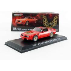 Miniatura Pontiac Firebird Trans AM 1977 1/43 Greenlight, Vermelho