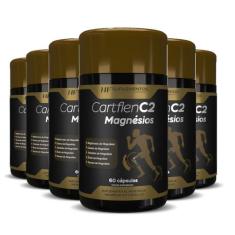 6x CARTFLEN C2 5 TIPOS DE MAGNÉSIOS 60CAPS HF SUPLEMENTOS