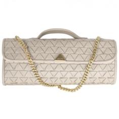 Bolsa Feminina Média Schutz Crossbody Baquete Rebecca Couro Transversal 500182759-Feminino