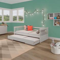 Bicama Infantil Mission em Madeira Maciça/MDF - Arbol Movelaria
