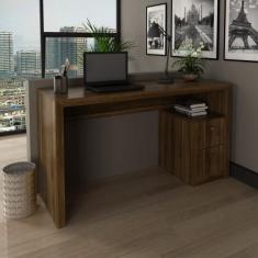 Escrivaninha Mesa Escritório 135,8cm com 2 gavetas ME4130 - Tecno Mobi