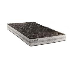 Colchão Solteiro Espuma Pasquale Plus Euro Pillow Black D33 88x188x20cm Paropas
