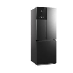 Geladeira Electrolux Frost Free Inverter 480L Efficient AutoSense 3 Portas Black Inox Look (IM7B) 220V