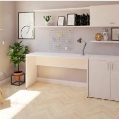 Mesa Reta Corp 25mm 170 cm Bramov Móveis Branco