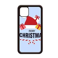 Feliz Natal Papai Noel chapéu para iPhone 12 Pro Max capa para Apple Mini Mobile Case Shell