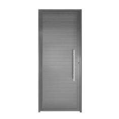 Porta Lambril C/Puxador Aluminio Preto 2.10 x 0.90 Lado Esquerdo - Hale