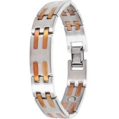 Pulseira Sabona Stainless Copper Bar Magnetic