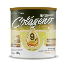 Colágeno Hidrolisado Premium 9G Clinic Mais 300G Abacaxi Com Hortelã