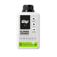 WAP Eliminador e Neutralizador de Odores Pet WAP ELIMINA ODORES PET 1 LITRO, Branco e Verde